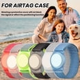 thumbnail image 1 of Sportteer Étui de Protection Bracelet de Protection pour Enfants Bracelet Respirant Résistant à l'Usure Réglable en Nylon Support GPS Étui de Protection pour AirTag, 1 of 6
