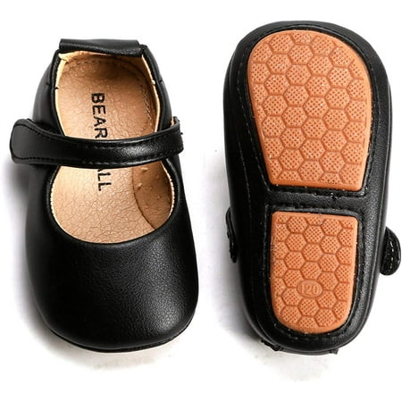 

Soft Sole Baby Shoes - Infant Baby Walking Shoes Moccasins Rubber Sole Crib Shoes