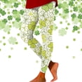 thumbnail image 1 of WILLBEST Leggings Estampados Del Día de San Patricio para Mujer, Pantalones de Yoga de Cintura Alta para Entrenamiento, Fitness, Running, Atletismo, Comodidad Y Elasticidad. Extra Grande, 1 of 3