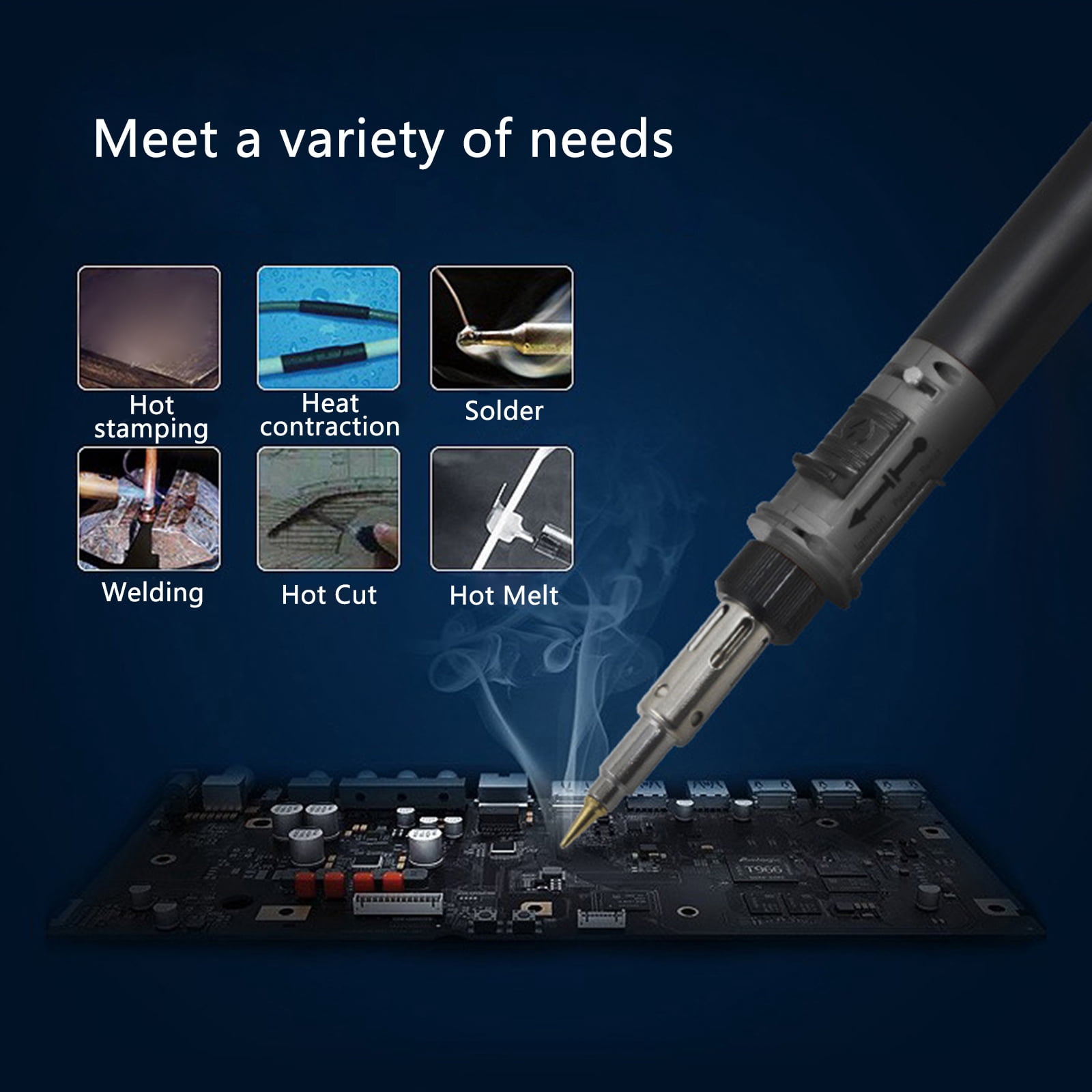 Professional Cordless Butanes Soldering Iron Soldering Iron Pen Butanes Cordless Electric Welding Guns