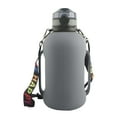 thumbnail image 1 of Bouteille d'Eau Pliable en Silicone avec Poignée Étanche Portable Réutilisable pour Voyage Sports Extérieurs, 1 of 5