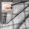 thumbnail image 5 of Bare Home Down Alternative Comforter Set - 3-Pieces - All Seasons - Full, Tartan Plaid, 5 of 8