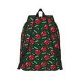 thumbnail image 2 of Naloa Ladybugs In Love Canvas Backpack for Men Women Rucksack Casual Travel Daypack College Tote Satchel Bookbag for Teens-Medium, 2 of 7
