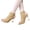 Beige, variant on Vedolay Pumps Shoes High Heels for Women Casual Summer Wide Width Roman High Heels,Red 5