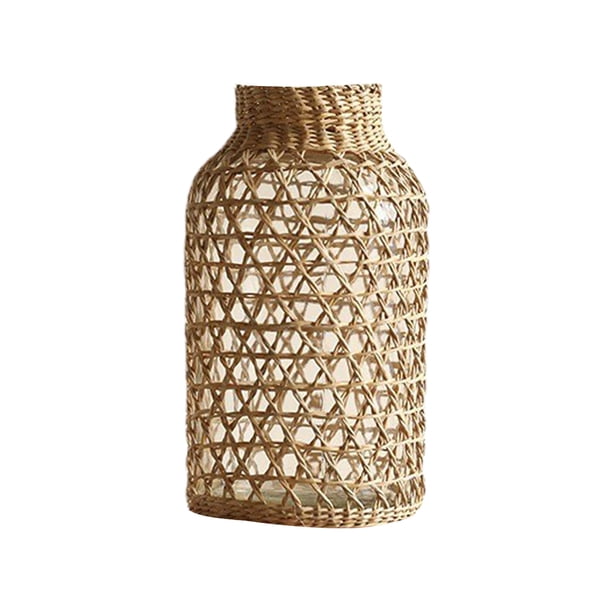 Jarrón de flores Gardenne, jarrón para plantas, jarrón de mesa, jarrón de flores, jarrón de flores hecho a mano, resistente a la rotura, maceta de vidrio de estilo japonés, decoración de mesa