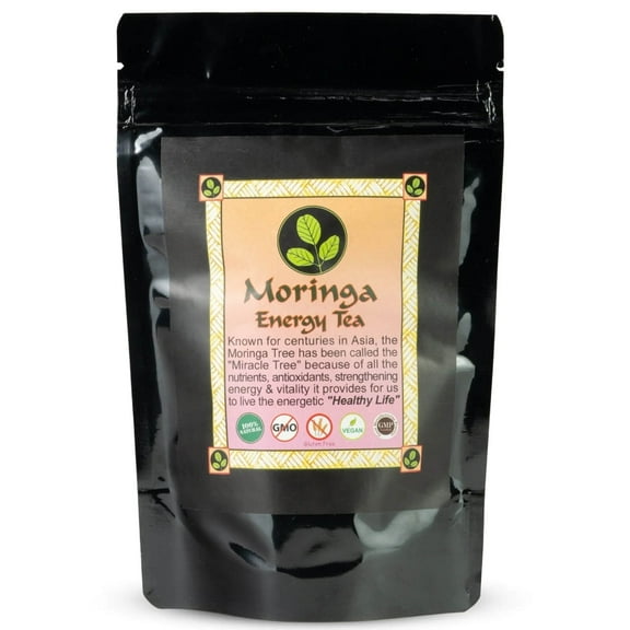 Moringa Loose Leaf by Moringa Energy Life, Natural Loose Leaf Tea Leaves 3 oz