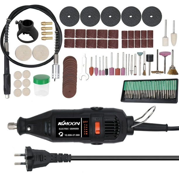 Electric Drill KKMOON Drill Machine Grinding Machine 180W Handheld Electric Grinding Set Rotary Drill Grinder Versatile Cutting Polishing Sanding