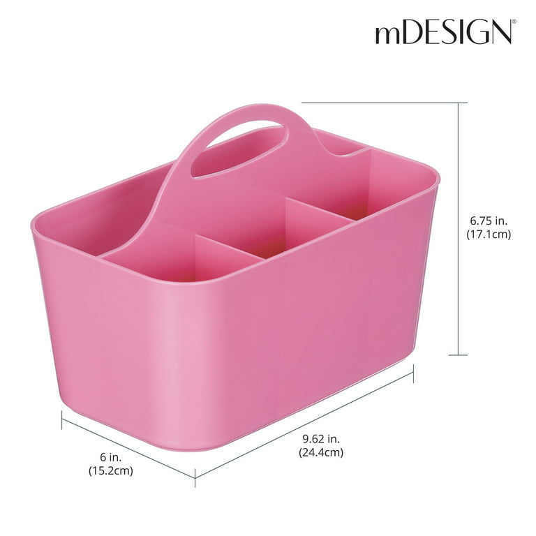 Buy rejomiik Portable Shower Caddy Basket Plastic Cleaning Caddy Organizer  Storage Tote with Handle for Bathroom, College, Dorm Room Essentials, Pink  Online at desertcartINDIA