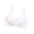thumbnail image 2 of ‌LYMAYTER Big Girls Training Bras 8-15 Years Teens Seamless Sports Bra Lightly Padded Comfort M-3XL, 2 of 8
