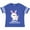 Football Blue and White, variant on Inktastic Mimis Snuggle Bunny Easter Girls Toddler T-Shirt