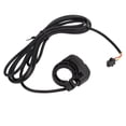 thumbnail image 2 of Interruptor de bocina y lámpara para scooter 2 en 1 resistente al desgaste con cable adaptador de iluminación para bicicletas eléctricas y motocicletas, 2 of 8
