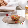 thumbnail image 6 of JUMRHFAN Clear Plastic Candy Jar with Lid for Office Desk, Plastic Cookie Storage Jar for Kitchen Counter, Plastic Apothecary Jar for Cotton Swabs, Balls, Cotton Pads, Floss Picks,900ml, 6 of 9