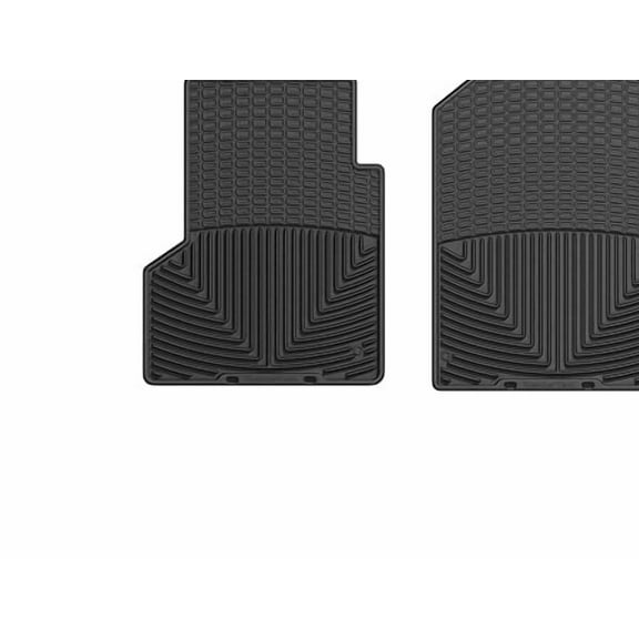 WeatherTech All-Weather Floor Mats compatible with 1996-1996 Jeep Wrangler 2-Door - 1st Row (Driver & Passenger), Black