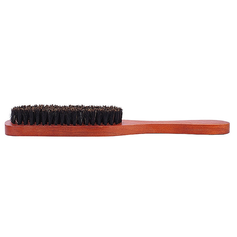 Bristle Comb Black Wood Detangling Brush for Wet and Dry Hair 4Pcs
