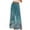Mint Green, variant on YUANGUANST Women's Wide Leg Pants Womens Wide Leg Palazzo Pants Boho Floral 2025 Summer Beach Culottes Flowy Casual Trousers For Vacation Office Slacks