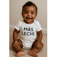 thumbnail image 3 of Mas Leche funny sarcastic baby onesie/bodysuit shower gift new expecting mother, 3 of 4