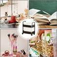 thumbnail image 4 of Utility Cart - Moveable Kitchen Storage Utility Cart Trolley | Heavy Duty Utility Rolling Cart, Multifunctional Rolling Cart, Lightweight Rolling Utility Cart, Rolling Storage Cart, 43.5x25x37cm, 4 of 9