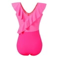 thumbnail image 4 of MHFRRA Womans Swimsuit Women's Swimsuits Cute Bathing Suit Ruffle V Neck Swimwear L, 4 of 9