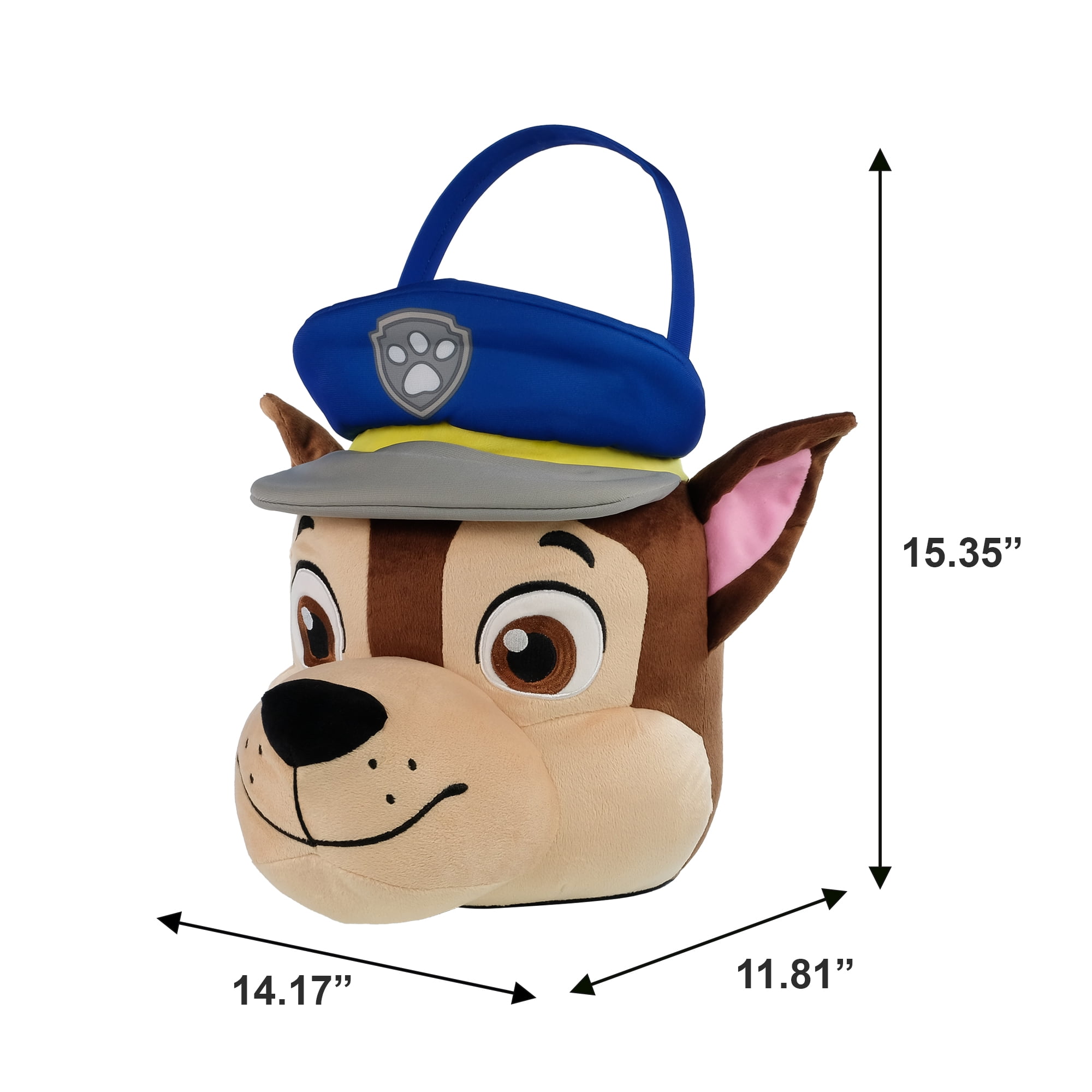 Paw Patrol Chase Figural Plush Easter Basket by Ruz