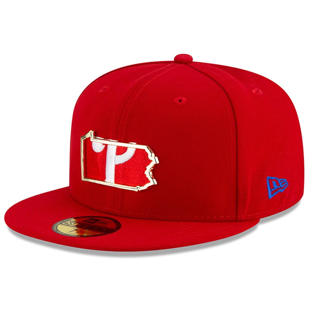 Philadelphia Phillies New Era Metal & Thread State 59FIFTY Fitted Hat