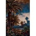 thumbnail image 2 of Lee, James 11x14 Gold Ornate Wood Framed with Double Matting Museum Art Print Titled - Tropical Palms I, 2 of 4