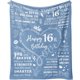 thumbnail image 1 of LHSHID Best Gifts for 16 Year Old Girl 16 Birthday Decorations for Girls 50"x60", 1 of 7