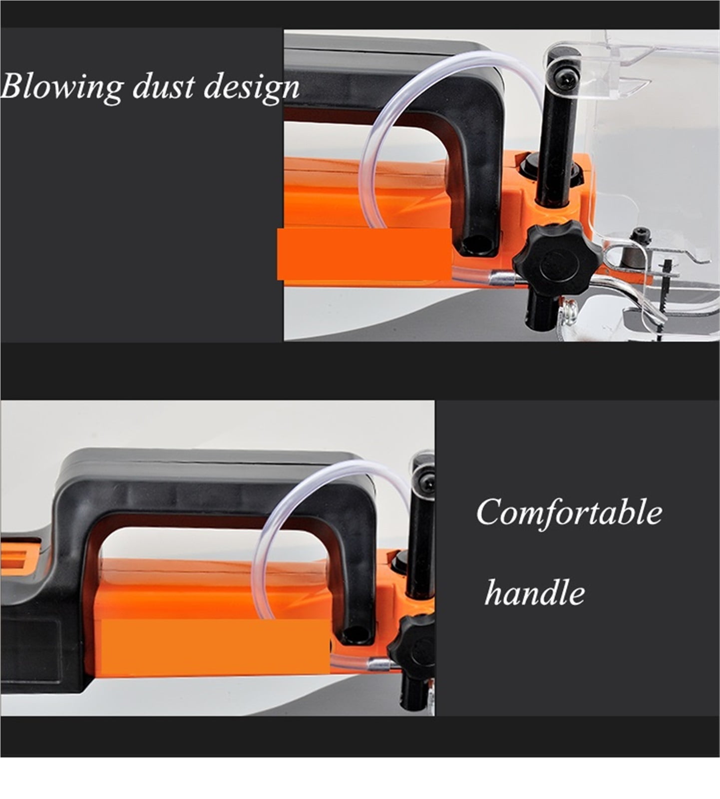 Electric Jig Saw, Woodworking Wire Sawing Machine, Carving Machine Speed Adjustable Carpentry Cutting Machine Table Saw ,Heavy Duty Build