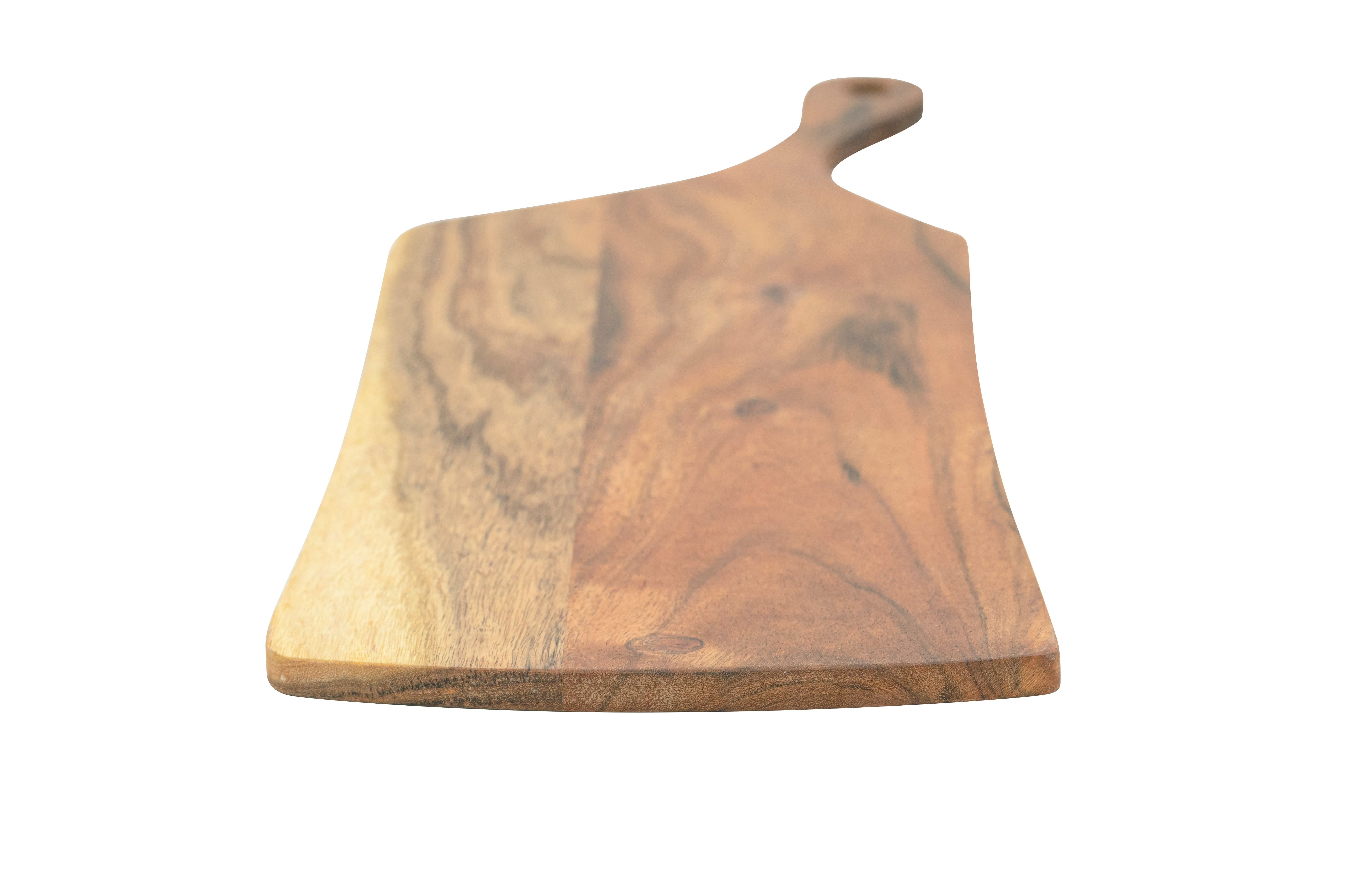 Live Edge Acacia 9 In. X 23.60 In. Wood Cutting Board