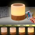 thumbnail image 4 of Table Lamp Color Changing RGB Night Light with Remote Control Touch Sensor Bedside Lamps with Remote Control, 4 of 5