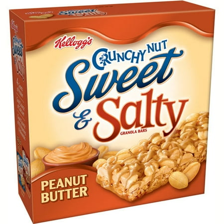 Kelloggs Crunchy Nut Crunchy Nut Granola Bars, 6 ea