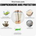 thumbnail image 4 of EIMELI Pure Wool Knee Protector, High - grade Straight Tube Knee Protector for Men and Women,Best Soft Knee Pads for DancersKnee Pads Knee Guards for Athletic Use, 4 of 7