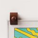 thumbnail image 3 of Tapestry Hangers,Quilt Hangers for Wall Hangings,Blanket Hanger Clamps,Carpet Rug Display, Wooden Wall Clips 2pack, 3 of 5