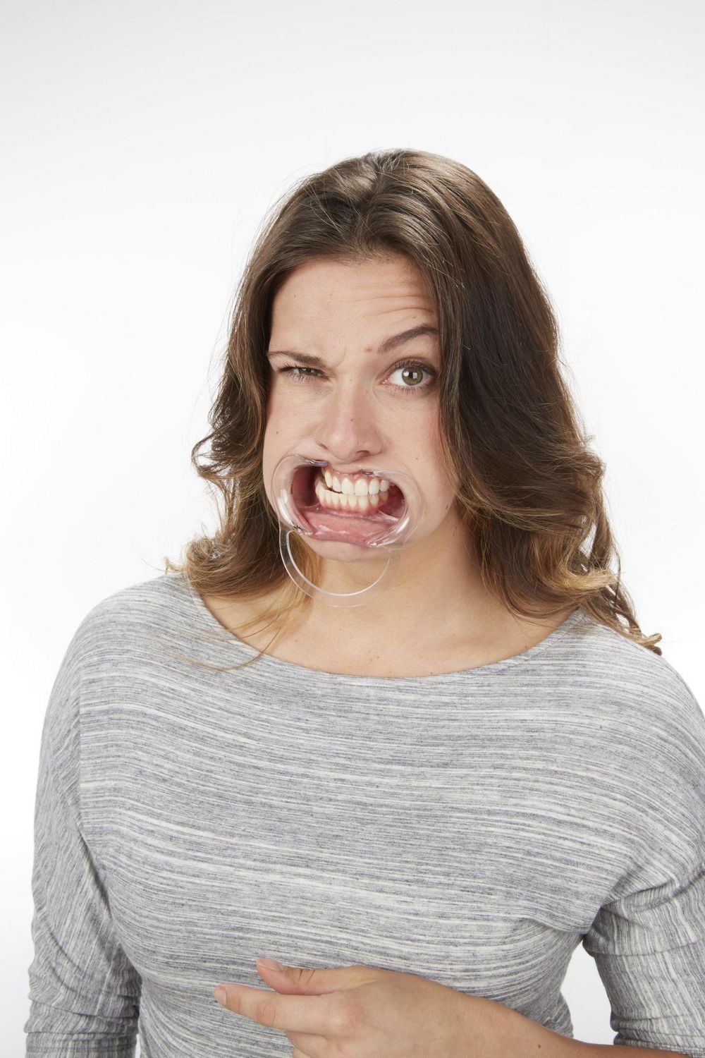 Jeu Mâche mots (Francais)- Inclut 10 mâche-mots (écarteurs buccaux)