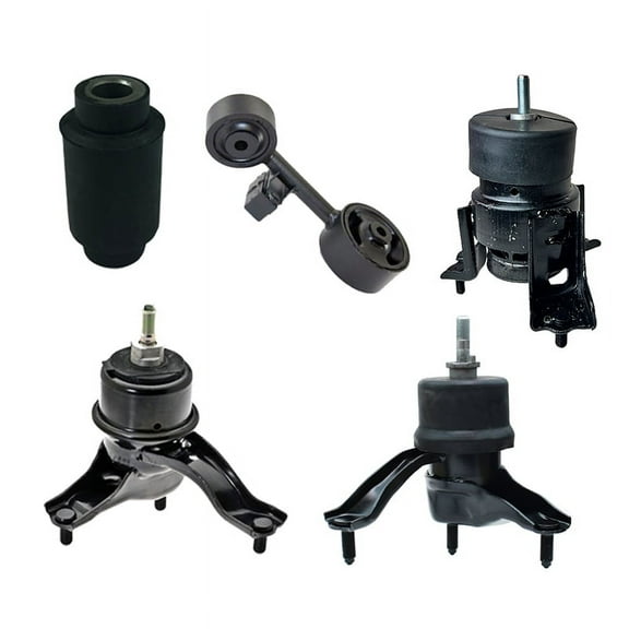 K3748 Engine Motor & Transmission Mount Kit 5PCS Compatible with 2005-2007 Toyota Highlander 3.3L GAS | A72020 A4212 GP9590 A4205 A4207