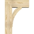 thumbnail image 2 of Ekena Millwork 6"W x 20"D x 28"H Thorton Block Rough Sawn Bracket, Douglas Fir, 2 of 25
