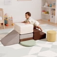 thumbnail image 3 of Benarita Foam Climbing Blocks Convertible to Play Mat, Indoor Soft Toddler Climber & Educational Playset, 3 of 11
