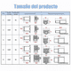 thumbnail image 4 of Terminal De Cable Eléctrico 580 Pcs 2.8mm, 2/3/4/6/9 Pines blanco dorado, 4 of 5