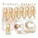 thumbnail image 4 of 6 Pcs Wooden Play Clip Handmade Giant Clip Toys Wooden Clips for Curtains, Wardrobes, Balcony, Wood, 4 of 5