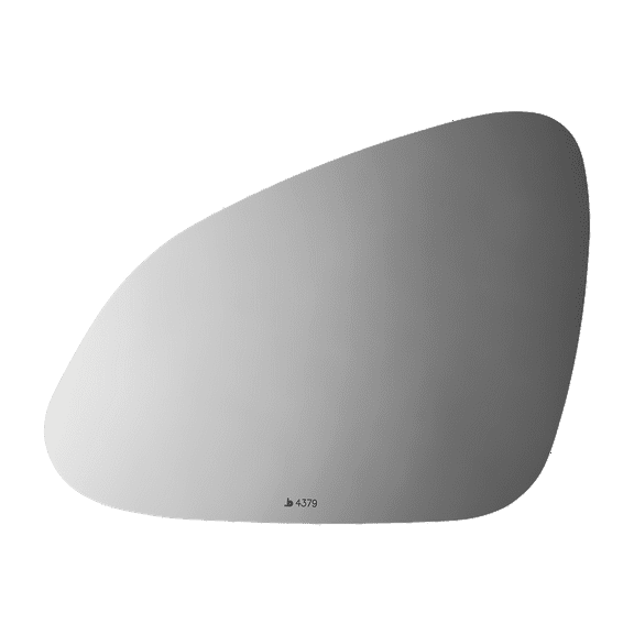 Flat Driver Left Side Replacement Door Mirror Glass For 2011-16 Buick Regal W/O Baking Plate