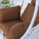 thumbnail image 3 of Cojín Para Silla Plegable Cojín para silla mecedora, columpio, cesta colgante, almohadillas para la espalda, alfombrilla suave (marrón) Wdftyju Libre de BPA, 3 of 6