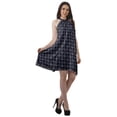 thumbnail image 5 of Moomaya Printed Tunic Tank Dress Swing Dress Halter Neck Mini Summer Dress, 5 of 6