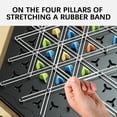 thumbnail image 3 of Triggle Rubber Band Game Brain Teaser Board Game Birthday Gift, 3 of 5