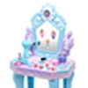 JoyStone Toddler Makeup Table with Mirror and Chair, Kids Makeup Vanity Set with Accessories and… — $39.98 (47% off)