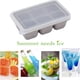 thumbnail image 5 of Bandejas para cubitos de hielo, para cócteles de whisky, moldes apilables para cubitos de hielo de fácil liberación, 5 of 5