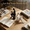 thumbnail image 4 of Unique Bargains Expandable Metal Bookends with Compartments Home 2 Pcs White, 4 of 5