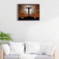 thumbnail image 2 of LP643 Lleno Diamantes Cruz Jesús Serie Abstracta Resina 40*30CM, 2 of 9