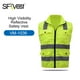 thumbnail image 3 of Chaleco reflector SFVest Alta visibilidad Chaleco reflectante de seguridad Chaleco reflectante Bolsillos múltiples Ropa de trabajo Seguridad Ropa de trabajo Día Noche Motociclismo Ciclismo Advertencia SFVest Chaleco reflector, 3 of 7