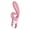 Pink, variant on Satisfyer Hug Me Rabbit Vibrator with App Control - G-Spot and Clitoris Stimulation, Vibrating Dildo, Nubbed Clit Stimulator, Adult Sex Toy for Women - Waterproof, Rechargeable (Gray)