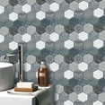thumbnail image 6 of JoyMoreHome Kitchen Backsplash Peel and Stick Tile Stickers 3D Brick Matte,Sticky Tiles for Bathroom Shower Wall Fireplace Surround, 6 of 9