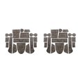 thumbnail image 2 of Speravity Car Door Slot Mat Dustproof PU Spare Leather Parts for Byd Yuan Plus Type1 NO1, 2 of 4